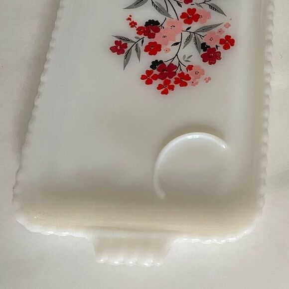 Anchor Hocking Fire King Primrose & Fleurette Snack PLATES ONLY - Picture 12 of 16